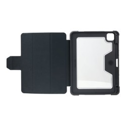 DICOTA Folio Case - Pouzdro s klopou pro tablet - polykarbonát, termoplastický polyuretan (TPU), recyklovaný polyetylen - černá