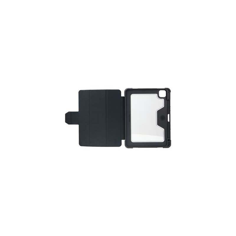 DICOTA Folio Case - Pouzdro s klopou pro tablet - polykarbonát, termoplastický polyuretan (TPU), recyklovaný polyetylen - černá