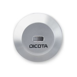 DICOTA - Upevňovací deska zámku notebooku - pro zámek typu T - stříbrná