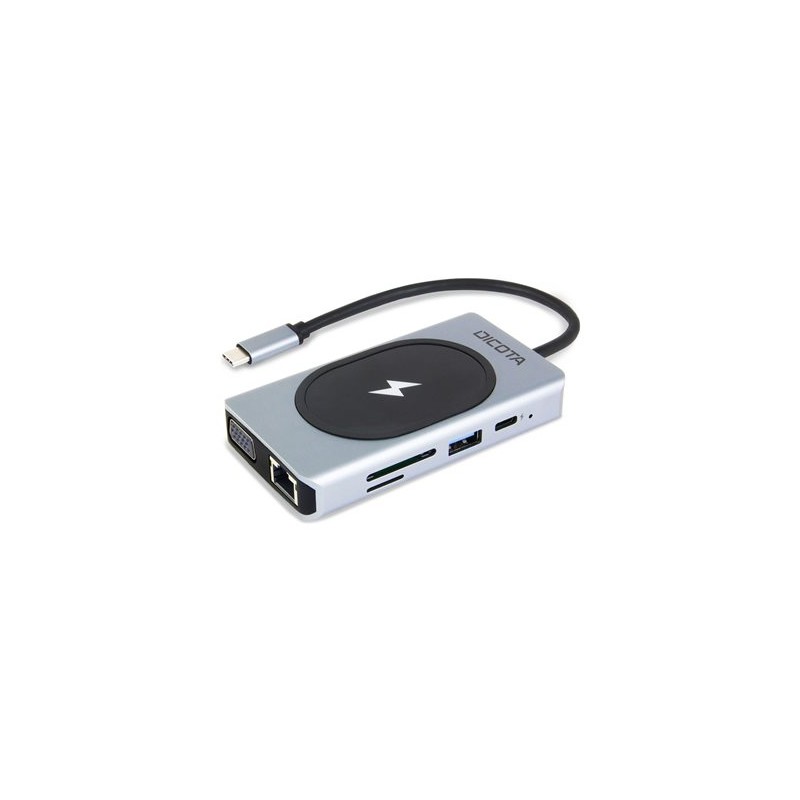 DICOTA - Dokovací stanice - USB-C - HDMI, VGA