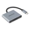 DICOTA 4-in-1 - Dokovací stanice - USB-C - HDMI