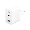 PanzerGlass empower nabíječka Turbo GaN 70 W 2x USB-C + 1x USB-A white