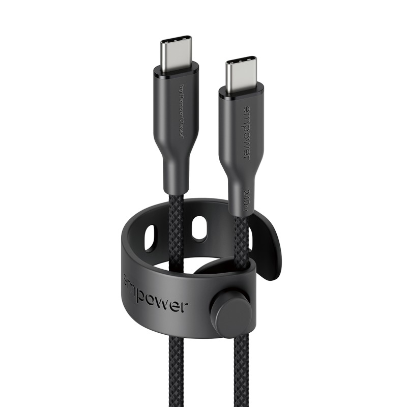 PanzerGlass empower kabel 240 W USB-C/USB-C, 2 m black