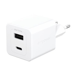 PanzerGlass empower nabíječka Turbo GaN 35 W 1x USB-C + 1x USB-A white