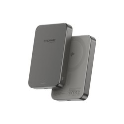 PanzerGlass empower bezdrátová Qi2 powerbanka 10000 mAh, MagSafe, grey