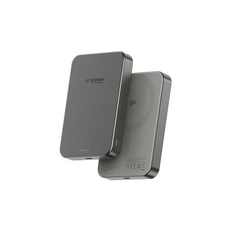 PanzerGlass empower bezdrátová Qi2 powerbanka 10000 mAh, MagSafe, grey