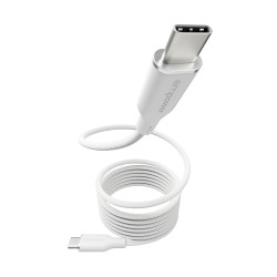 empower - USB kabel - USB-C (M) do USB-C (M) - USB 2.0 - 48 V - 5 A - 1.5 m - Fast Power Charging (240W) - stríbrne bílá