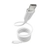 empower - USB kabel - USB-C (M) do USB-C (M) - USB 2.0 - 48 V - 5 A - 1.5 m - Fast Power Charging (240W) - stríbrne bílá