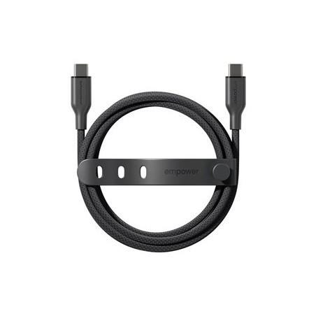 PanzerGlass empower kabel USB-C/USB-C, 1,2 m black