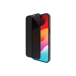 dbramante1928 Eco-shield - Ochrana obrazovky pro mobilní telefon - s bezpečnostním filtrem - barva rámu černá - pro Apple