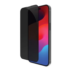 dbramante1928 Eco-shield - Ochrana obrazovky pro mobilní telefon - s bezpečnostním filtrem - barva rámu černá - pro Apple