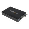 StarTech.com 1000 Mbps Gigabit Single-Mode Copper to Fiber Media Converter - Ethernet (1000Base-T) to LC Fiber Converter