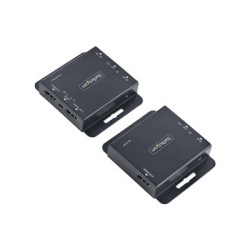 StarTech.com HDMI Extender over CAT6/CAT5, 4K 30Hz/130ft (40m) or 1080p 60Hz/230ft (70m) Video Extender, 4K HDMI over Ethernet