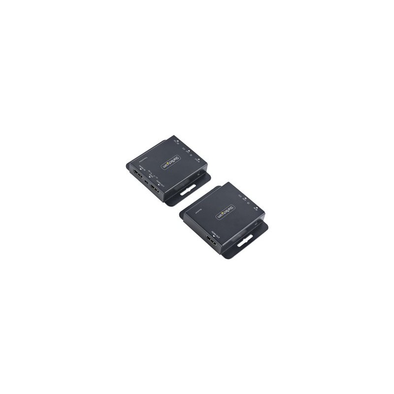 StarTech.com HDMI Extender over CAT6/CAT5, 4K 30Hz/130ft (40m) or 1080p 60Hz/230ft (70m) Video Extender, 4K HDMI over Ethernet