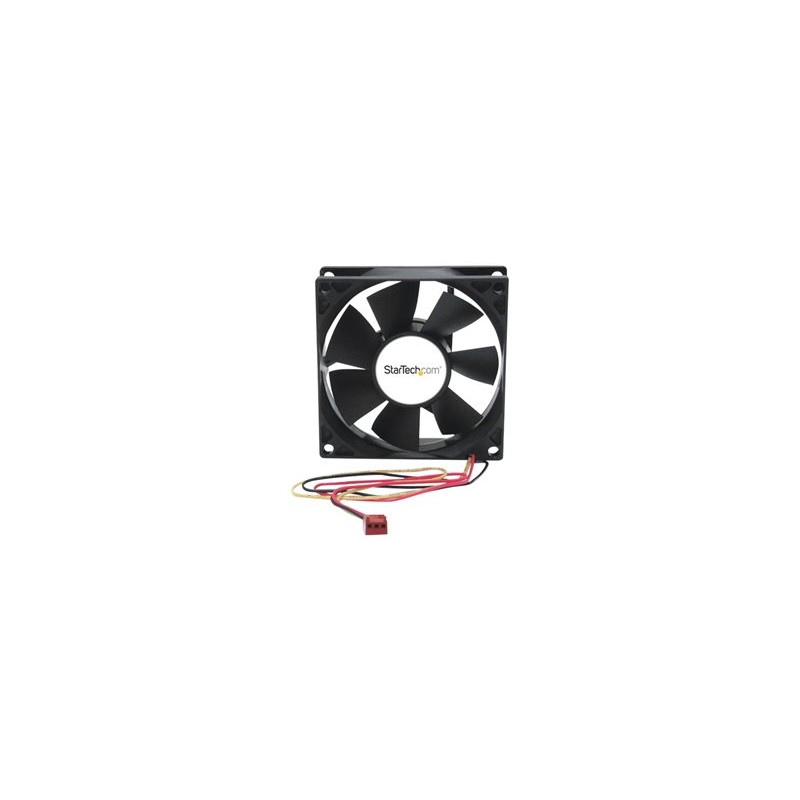 StarTech.com 80x25mm Dual Ball Bearing Computer Case Fan w/ TX3 Connector (FANBOX2) - Souprava vetráku systému - 80 mm