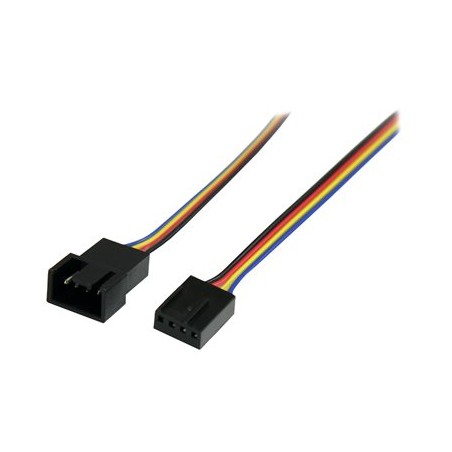 StarTech.com 12in 4 Pin Fan Power Extension Cable - M/F - Fan power extension cable - 4 pin PWM (M) to 4 pin PWM (F)