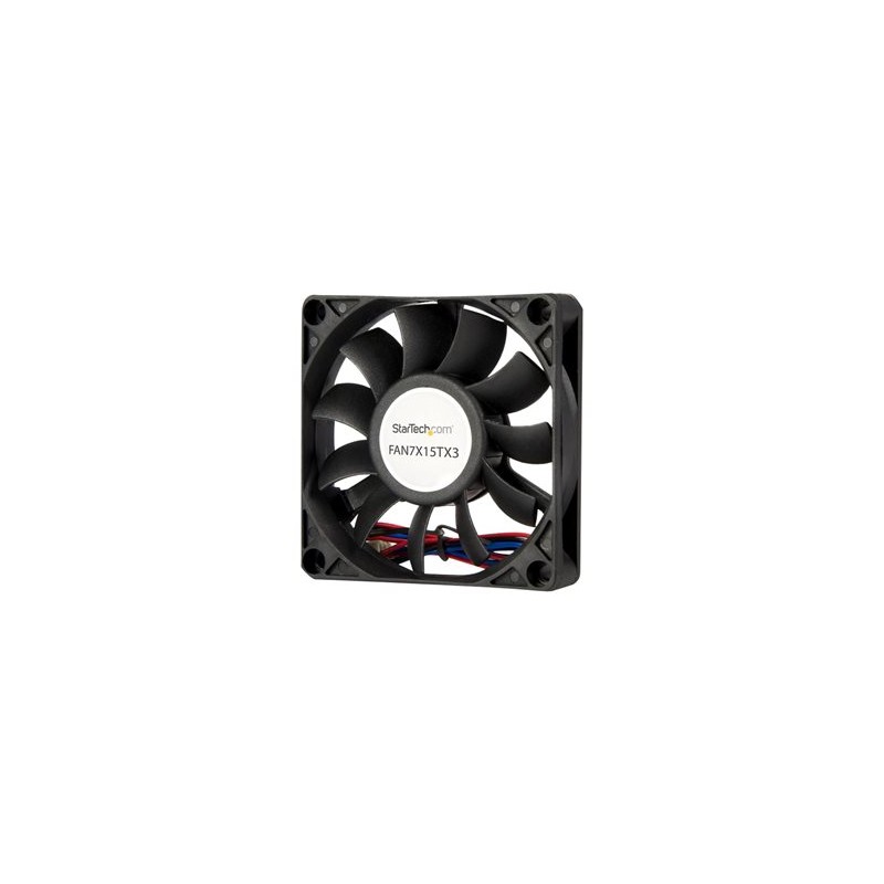 StarTech.com 70x15mm Replacement Ball Bearing Computer Case Fan w/ TX3 Connector - 3 pin case Fan - TX3 Fan - 70mm Fan