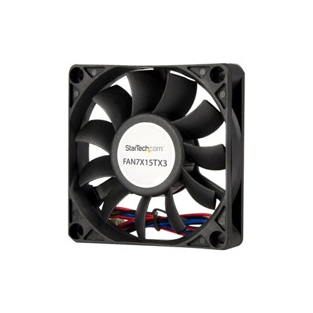 StarTech.com 70x15mm Replacement Ball Bearing Computer Case Fan w/ TX3 Connector - 3 pin case Fan - TX3 Fan - 70mm Fan