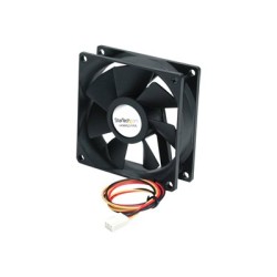 StarTech.com 80x25mm Ball Bearing Quiet Computer Case Fan w/ TX3 Connector - 3 pin case Fan - TX3 Fan - computer case Fan