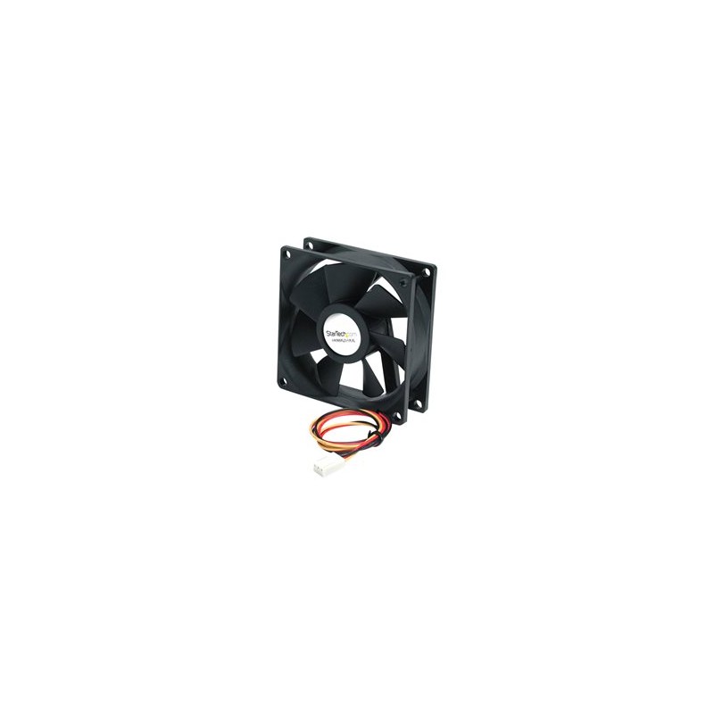 StarTech.com 80x25mm Ball Bearing Quiet Computer Case Fan w/ TX3 Connector - 3 pin case Fan - TX3 Fan - computer case Fan