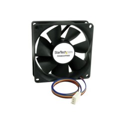 StarTech.com 80x25mm Computer Case Fan with PWM - Pulse Width Modulation Connector - computer cooling Fan - 80mm Fan - pwm Fan