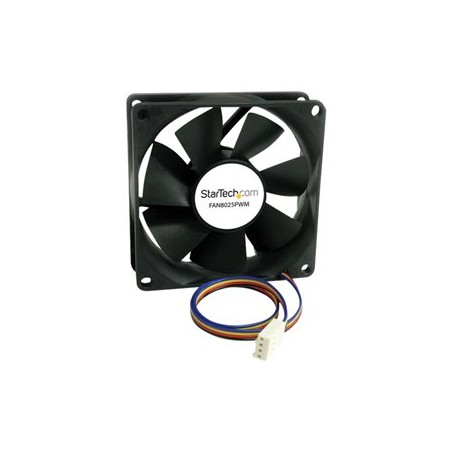StarTech.com 80x25mm Computer Case Fan with PWM - Pulse Width Modulation Connector - computer cooling Fan - 80mm Fan - pwm Fan