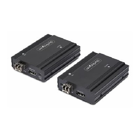 StarTech.com DisplayPort KVM Console Extender Over Fiber Optic, 4K 60Hz - Video/audio/USB extendér - DisplayPort - až 300 m