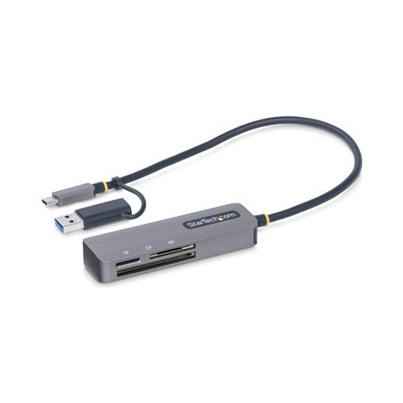 StarTech.com USB 3.0 Multi-Media Memory Card Reader, SD/microSD/CompactFlash Card Reader, Portable USB 5Gbps Card Adapter