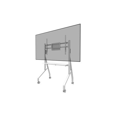 Neomounts Move Go FL50-525WH1 - Vozík - pro plochý panel - uzamykatelný - ocel - bílá - velikost obrazovky: 55"-86"