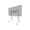 Neomounts Move Go FL50-525WH1 - Vozík - pro plochý panel - uzamykatelný - ocel - bílá - velikost obrazovky: 55"-86"