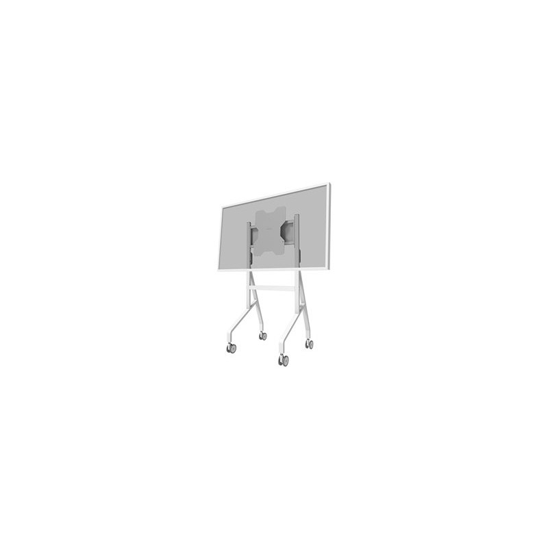 Neomounts Move Go Flip FL50-515WH1 - Vozík - pro plochý panel - ocel - bílá - velikost obrazovky: 55"-65" - montážní rozhraní: