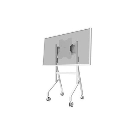 Neomounts Move Go Flip FL50-515WH1 - Vozík - pro plochý panel - ocel - bílá - velikost obrazovky: 55"-65" - montážní rozhraní: