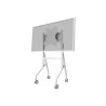 Neomounts Move Go Flip FL50-515WH1 - Vozík - pro plochý panel - ocel - bílá - velikost obrazovky: 55"-65" - montážní rozhraní: