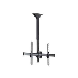 StarTech.com Ceiling TV Mount - 1.8' to 3' Short Pole - Full Motion - Supports Displays 32" to 75" - For VESA Mount Compatible