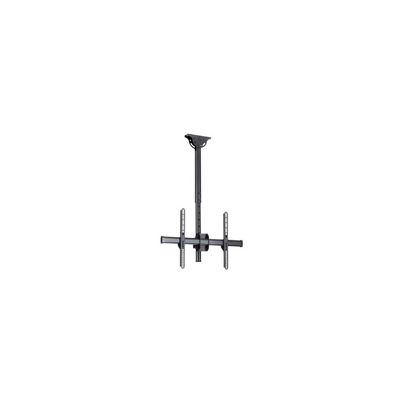 StarTech.com Ceiling TV Mount - 1.8' to 3' Short Pole - Full Motion - Supports Displays 32" to 75" - For VESA Mount Compatible
