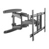 StarTech.com TV Wall Mount supports up to 70 inch VESA Displays, Low Profile Full Motion Universal TV Flat Screen Wall Mount