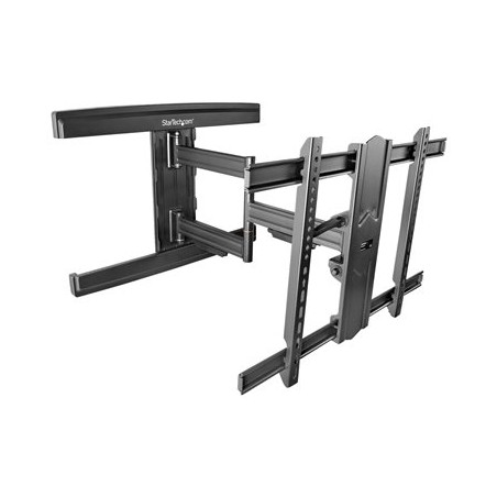 StarTech.com TV Wall Mount for up to 80 inch (110lb) VESA Mount Displays, Low Profile Full Motion Universal TV Wall Mount