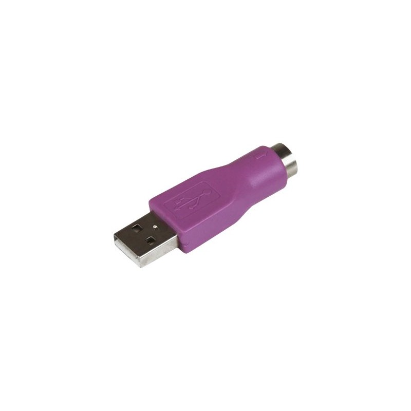 StarTech.com Replacement PS/2 Keyboard to USB Adapter - F/M - Keyboard adapter - PS/2 (F) to USB (M) - GC46MFKEY - Adaptér