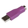 StarTech.com Replacement PS/2 Keyboard to USB Adapter - F/M - Keyboard adapter - PS/2 (F) to USB (M) - GC46MFKEY - Adaptér