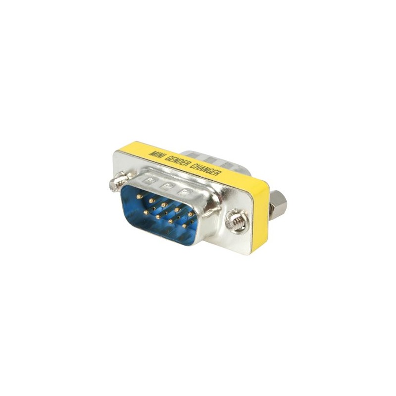 StarTech.com Slimline Serial DB9 Gender Changer - M/M - Serial gender changer - DB-9 (M) to DB-9 (M) - GC9SM - Sériová redukce