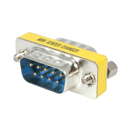 StarTech.com Slimline Serial DB9 Gender Changer - M/M - Serial gender changer - DB-9 (M) to DB-9 (M) - GC9SM - Sériová redukce
