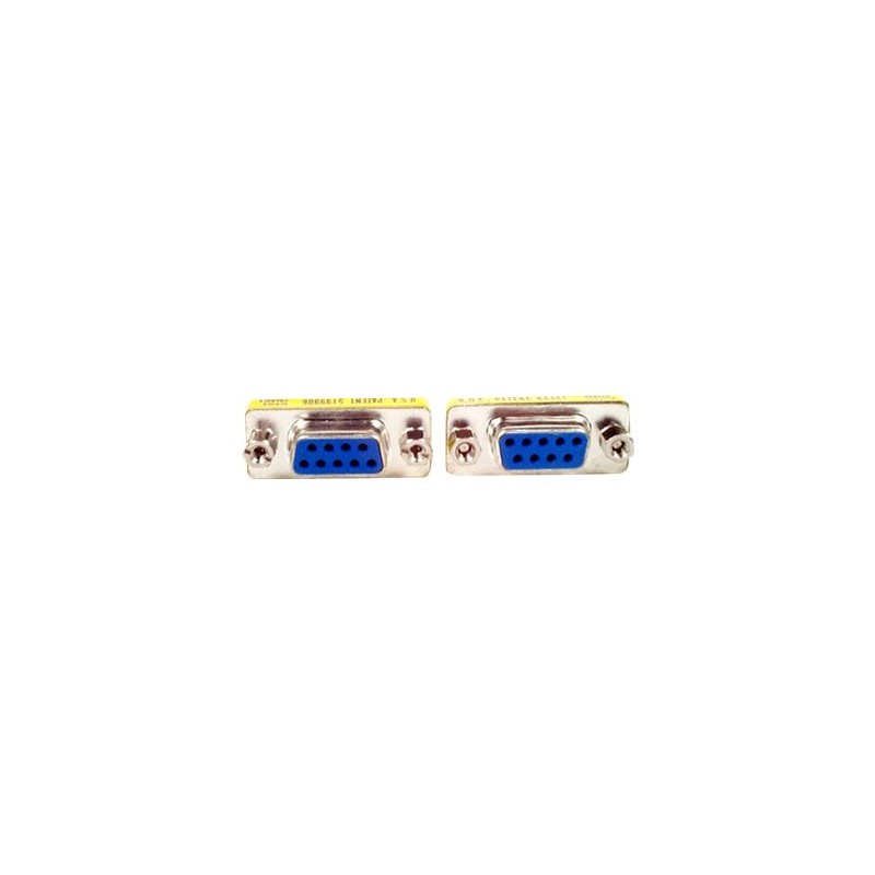 StarTech.com Slimline DB9 Serial Gender Changer - F/F - Serial gender changer - DB-9 (F) to DB-9 (F) - GC9SF - Sériová redukce