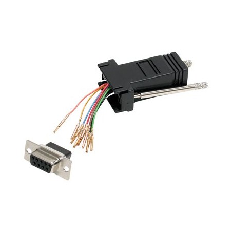 StarTech.com DB9 to RJ45 Modular Adapter - F/F - Serial adapter - DB-9 (F) to RJ-45 (F) - GC98FF - Sériový adaptér - DB-9 (F)