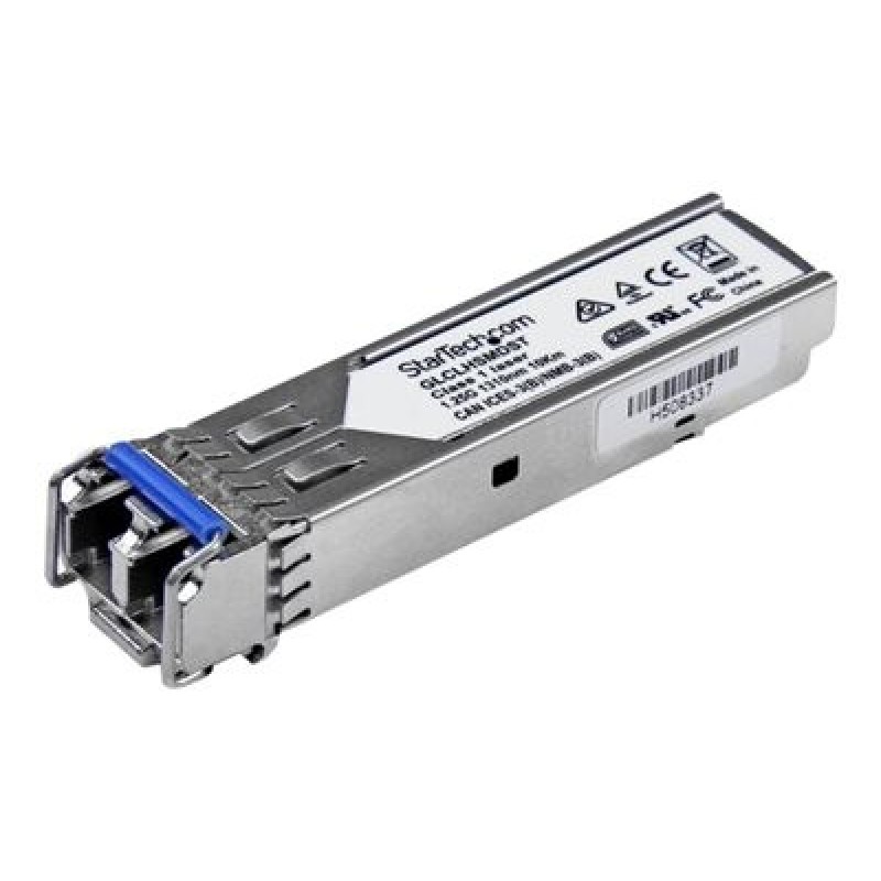 StarTech.com Cisco GLC-LH-SMD Compatible SFP Module, 1000BASE-LX/LH, 1GbE Single Mode (SMF) Fiber Optic Transceiver, 1GE