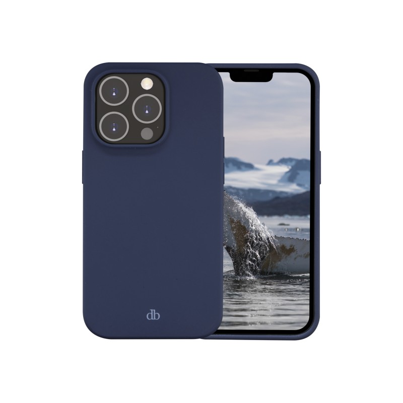 dbramante1928 Greenland - Zadní kryt pro mobilní telefon - 100% recyklovaný plast - modrá pacifik - pro Apple iPhone 14 Pro