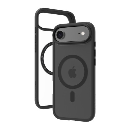 dbramante1928 Grenen - Zadní kryt pro mobilní telefon - kompatibilita s MagSafe - plast - černá, průhledná - pro Apple iPhone