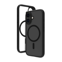 dbramante1928 Grenen - Zadní kryt pro mobilní telefon - kompatibilita s MagSafe - plast - černá - pro Apple iPhone 16 Plus
