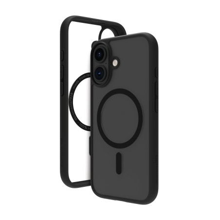 dbramante1928 Grenen - Zadní kryt pro mobilní telefon - kompatibilita s MagSafe - plast - černá - pro Apple iPhone 16 Plus