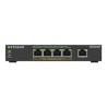 NETGEAR 300 Series GS305P - Version 3 - přepínač - SOHO - neřízený - 5 x 10/100/1000 (4 PoE+) - desktop, pro připevnění na zeď