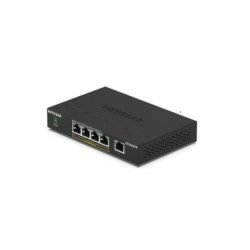 NETGEAR 300 Series GS305PP - Přepínač - SOHO - neřízený - 5 x 10/100/1000 (4 PoE+) - desktop, pro připevnění na zeď - PoE+ (83